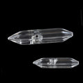 4.5" Clear Oval Glass Hand Pipe