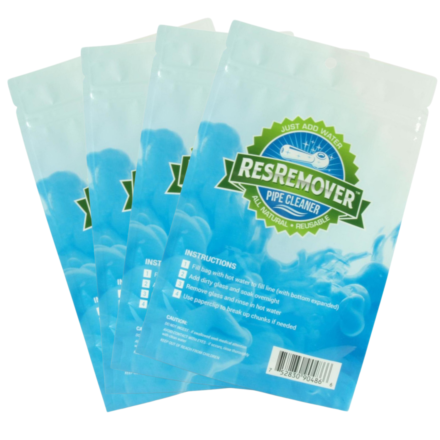 ResRemover 8oz Cleaning Pouch